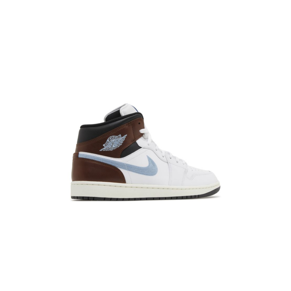 Air Jordan Retro 1 Mid SE 'Brown Blue Grey'