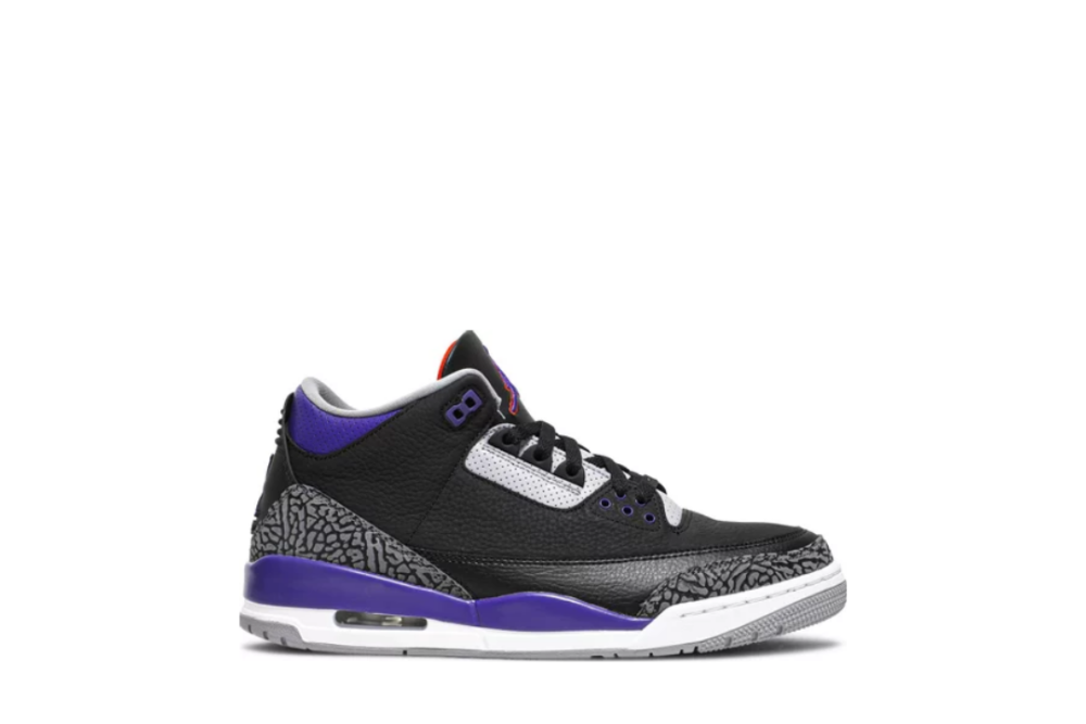 Air Jordan Retro 3 'Court Purple'