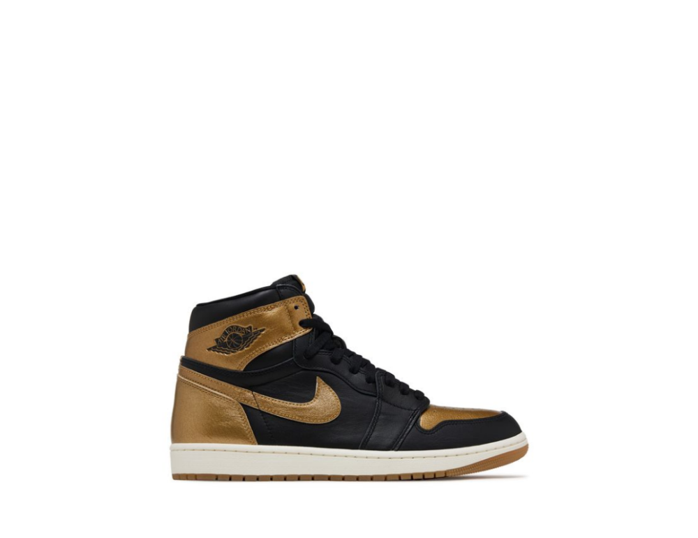 Air Jordan Retro 1 High 'Black Gold'